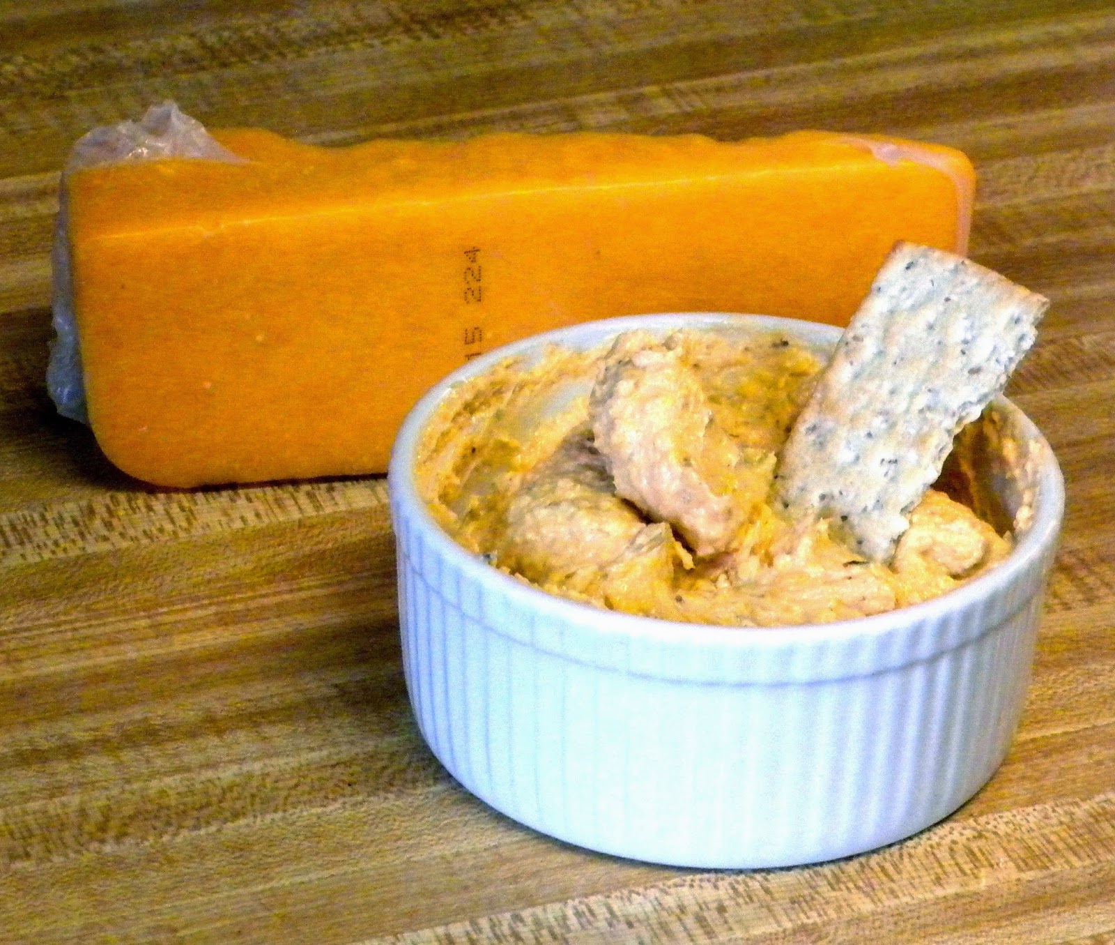 Cooking To Die For Cheddar Cheese Spread