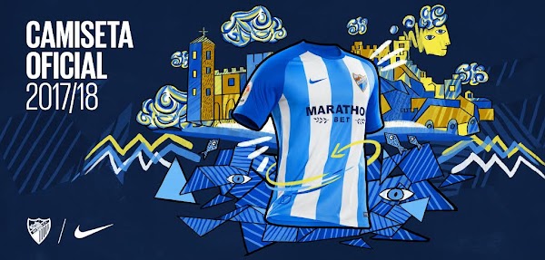Málaga CF, así es la primera camiseta 2017/2018