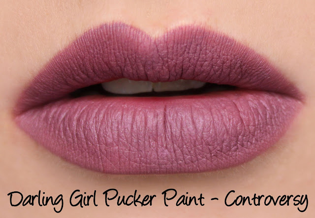 Darling Girl Pucker Paints - Controversy Swatches & Review