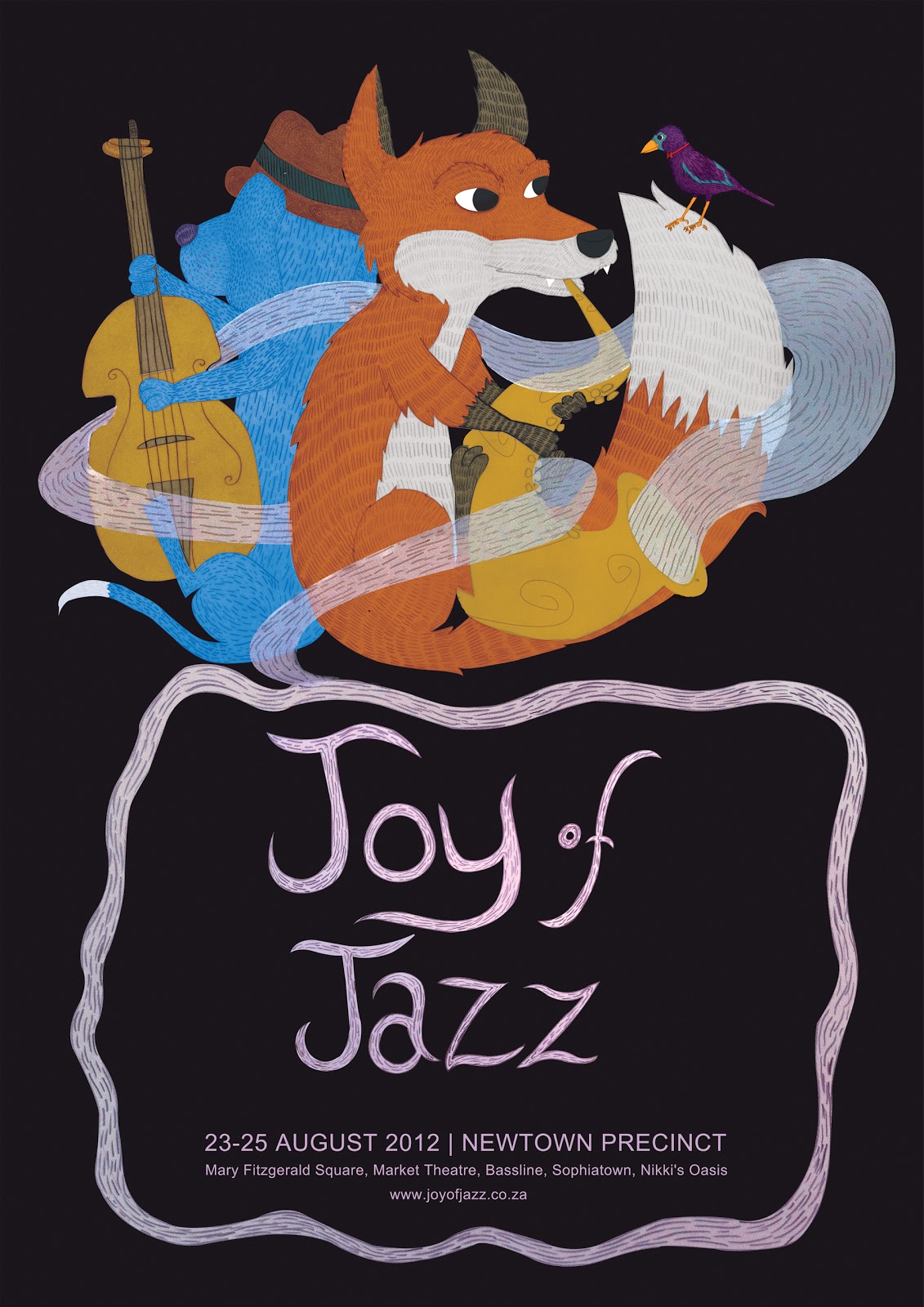Martin Rossouw Joy of Jazz Festival Poster