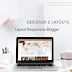 Layout Responsivo Blogger - Encanto Literário