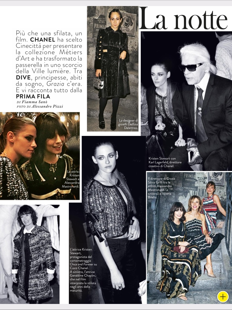 Robert & Kristen: Chanel Métiers d'Art : Kristen, Karl Lagerfeld