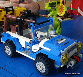 LEGO Dilophosaurus Ambush set 75916 4x4 vehicle review