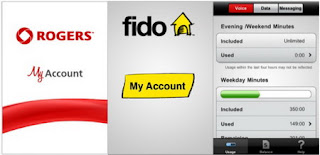 Rogers + Fido release 'My Account' iPhone Application