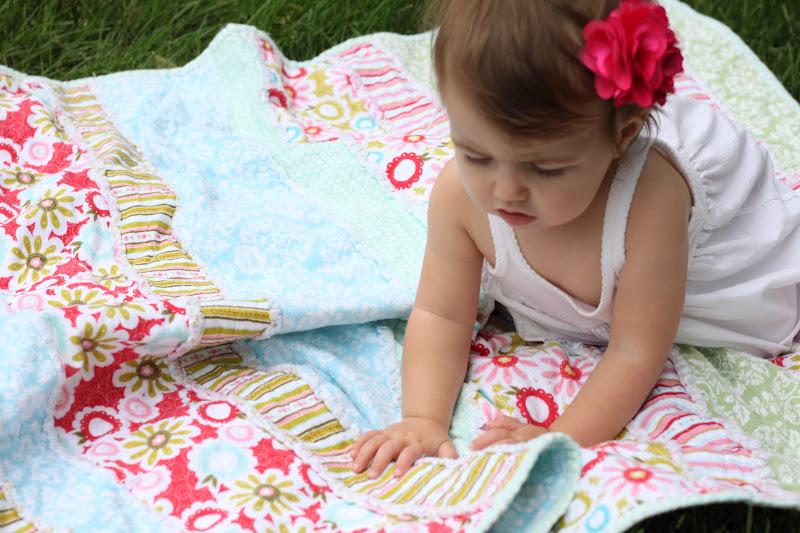 do it yourself divas DIY Baby Rag Quilt