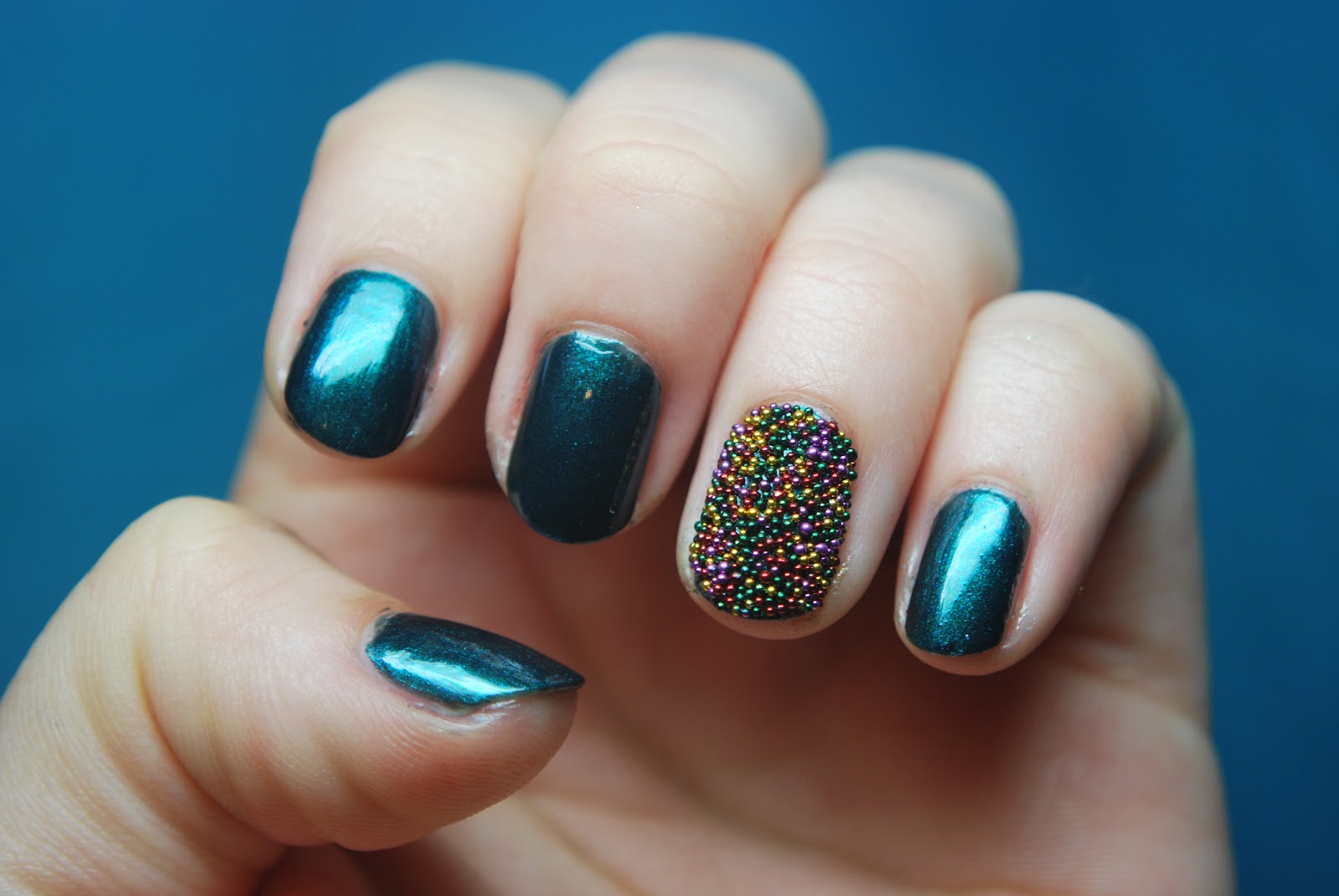 Short Nail Design with Starry Constellations - wide 2