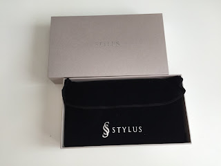 STYLUS stylish and smart style カーボン レザー ラウンドファスナー