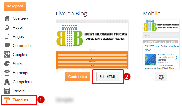 How to Add CSS Codes in Blogger Templates |Best Blogger Tricks
