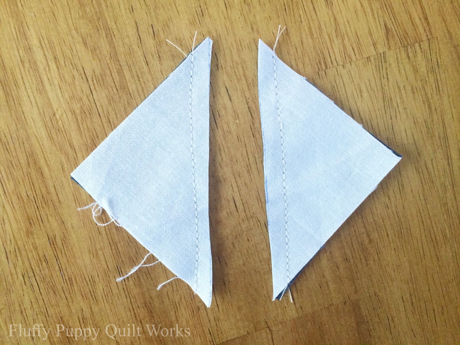 Fluffy Puppy Quilt Works 9" Quilt Block Tutorial 1