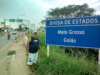 Divisa de Mato Grosso e Goiás