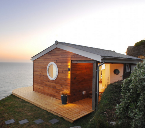 tiny coastal cottage