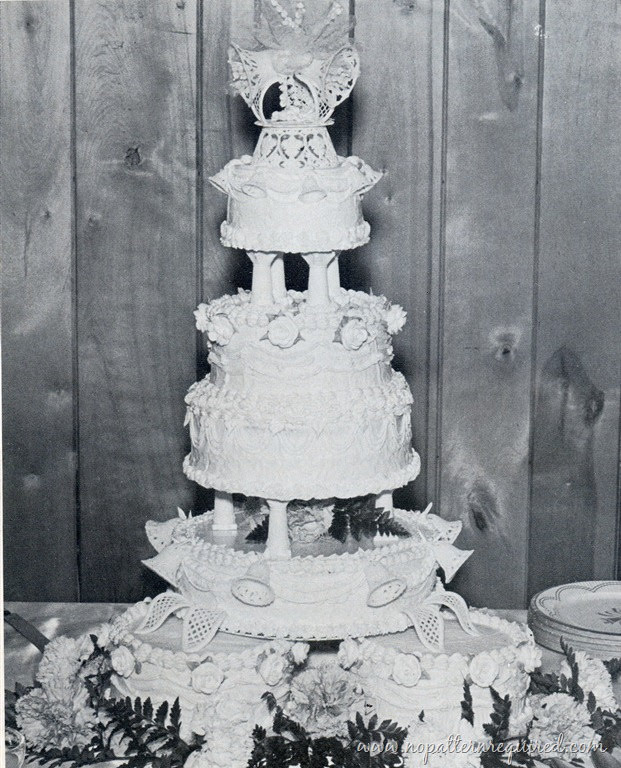 Retro Cookbook Recipes I'm back! And there's 1960s wedding cakes to share
