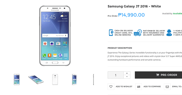 samsung j72