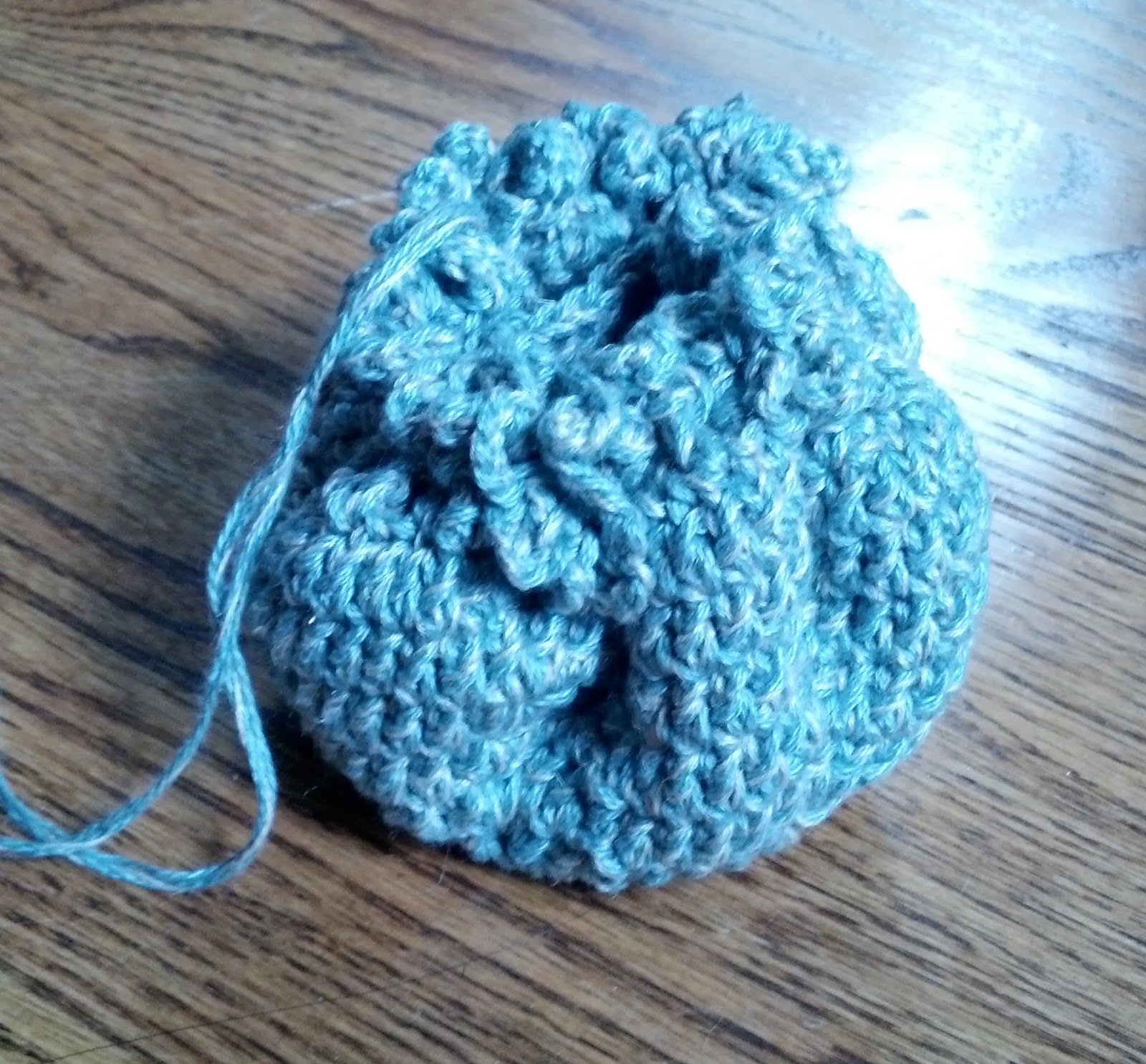 Knit A Bit Crochet Away Travel Jewelry Pouch