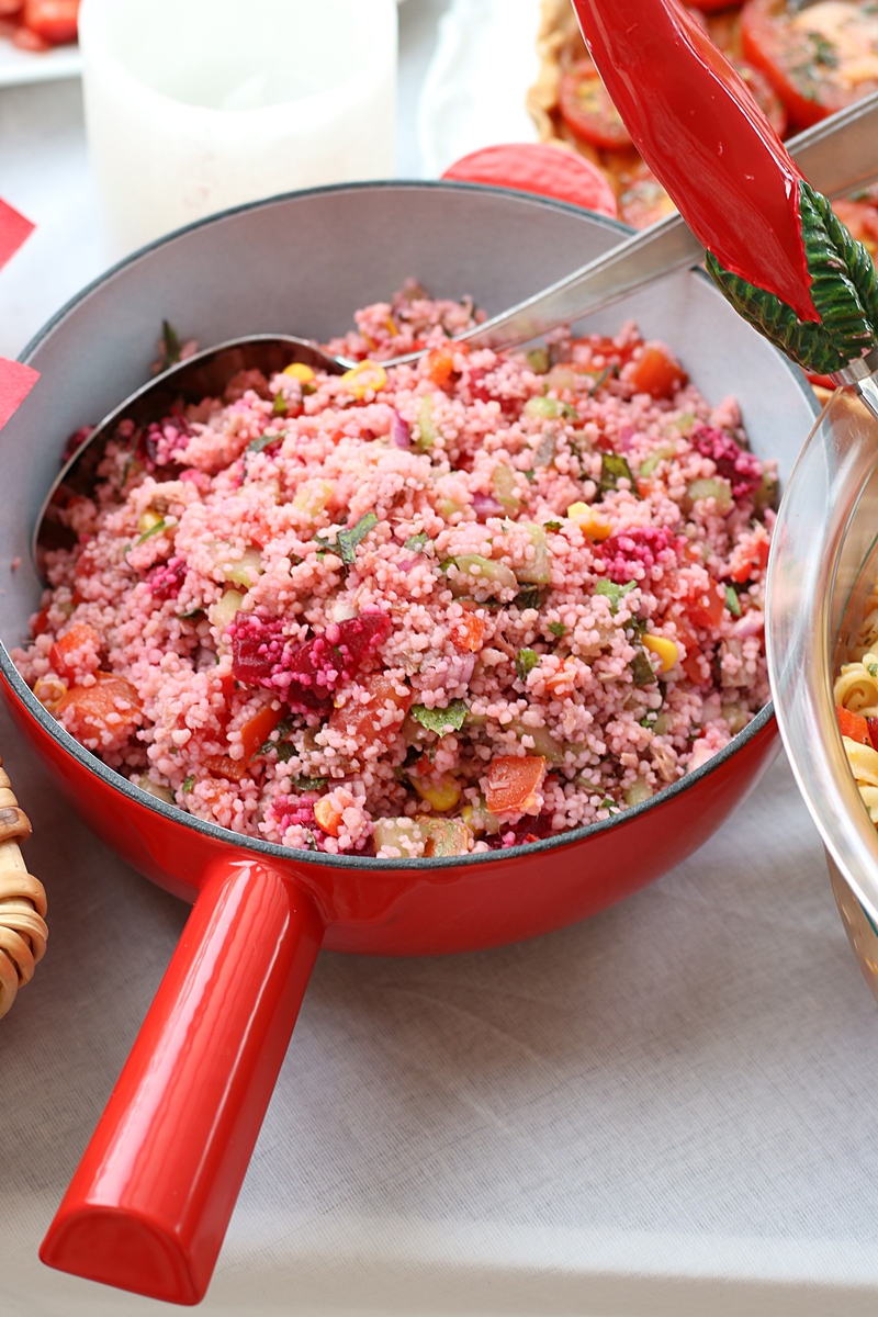 Wolkenfees Küchenwerkstatt: Taboulé, ein sommerlicher Couscous-Salat in ...