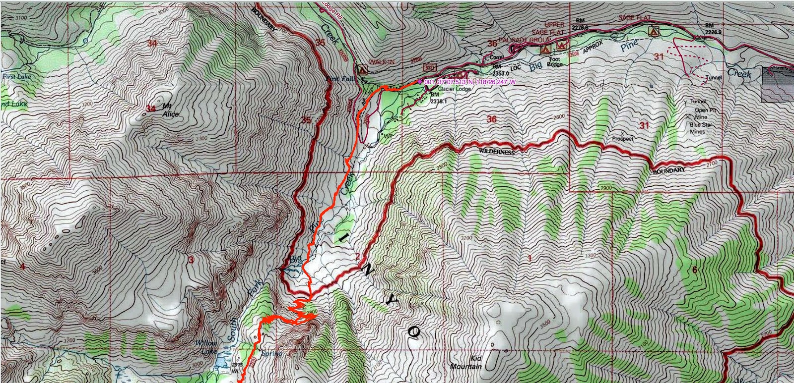 Big South Fork Trail Map Maping Resources