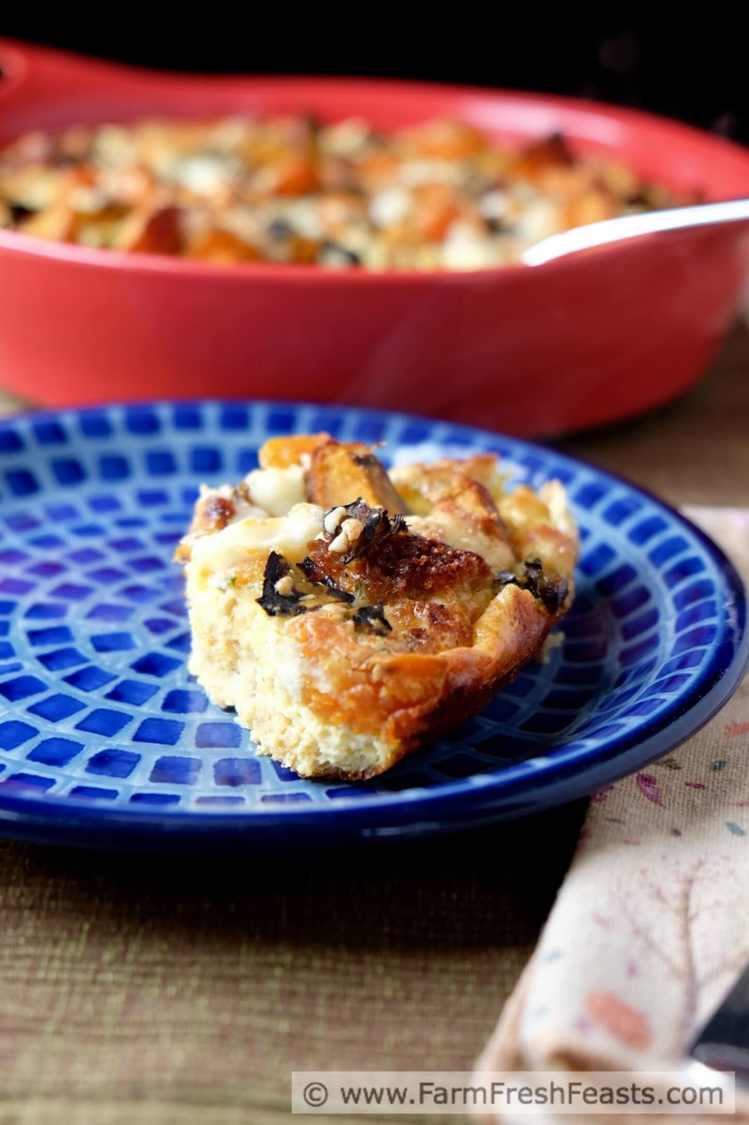 Farm Fresh Feasts Chile, Cornbread, and Sweet Potato Breakfast Casserole