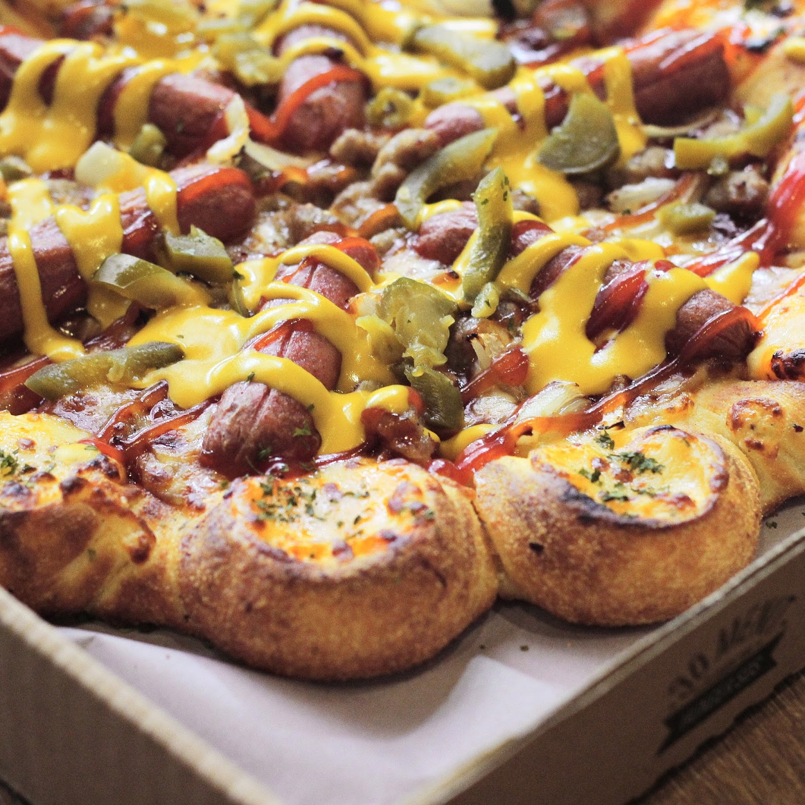 [NEW MENU] BBQ FRANKFURTER PIZZA BY PHD