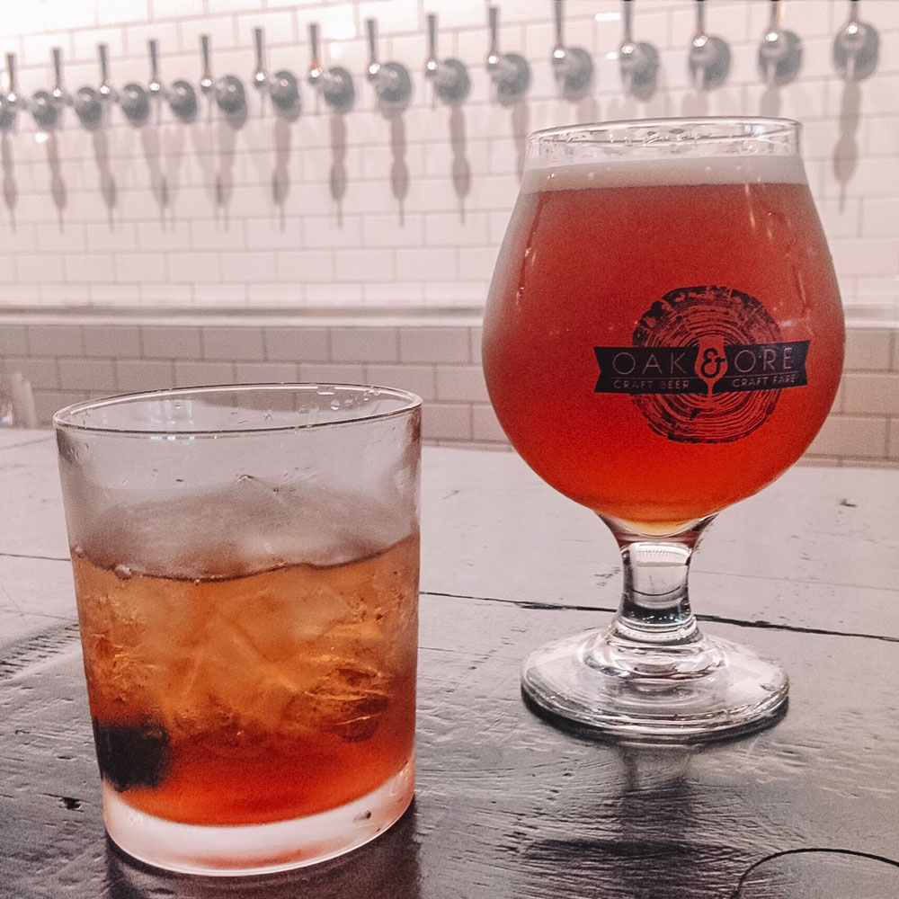 Oak & Ore in the Plaza is blogger Amanda Martin's go-to beer place