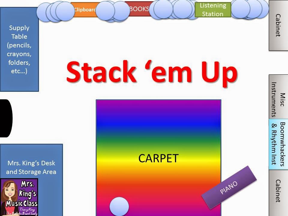 Practical tips for organizing and setting up your music room.  Ideas for arranging your furniture for multiple classroom activities, DIY storage solutions, planning for transitions (singing to writing, dancing to sitting, etc…).  This post is crammed full of ideas from a veteran music teacher.