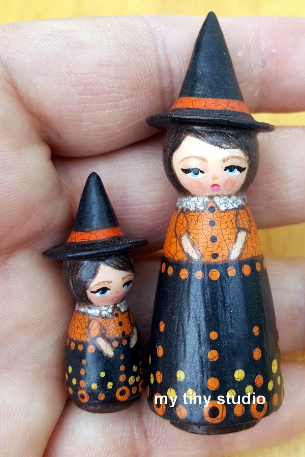 witch peg doll