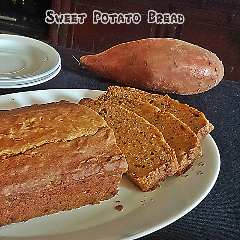 TREAT & TRICK SWEET POTATO BREAD RECIPE