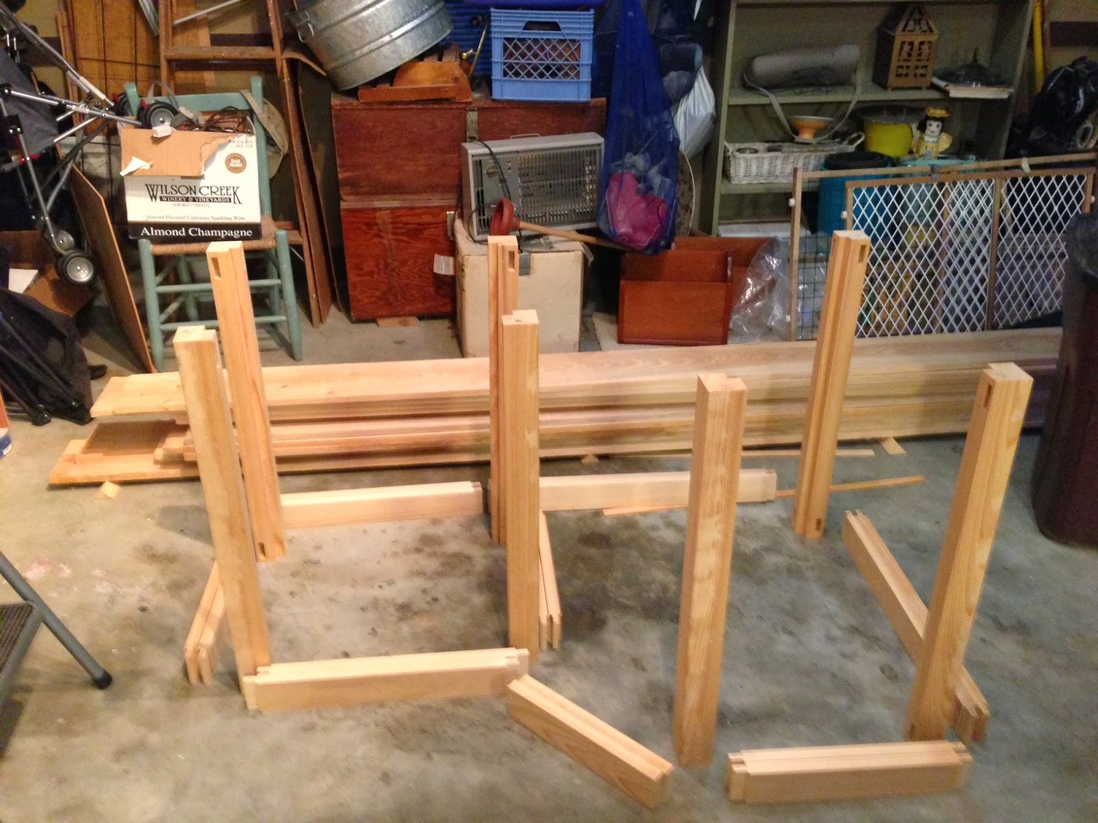 Wood Work Mann Cypress Green Egg Table