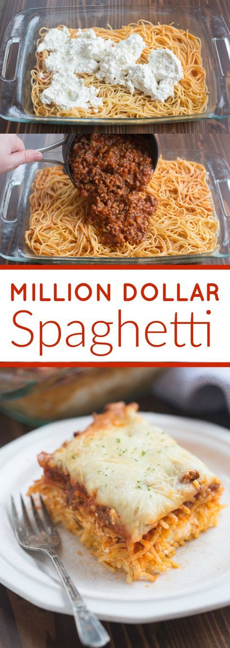 MILLION DOLLAR SPAGHETTI #million #dollar #spaghetti #dinnerrecipes #dinnerideas #dinner MILLION DOLLAR SPAGHETTI #million #dollar #spaghetti #dinnerrecipes #dinnerideas #dinner