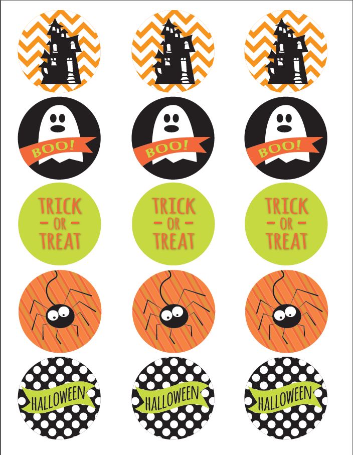 FREE PRINTABLES A Frightfully Delightful Halloween Party I Dig Pinterest