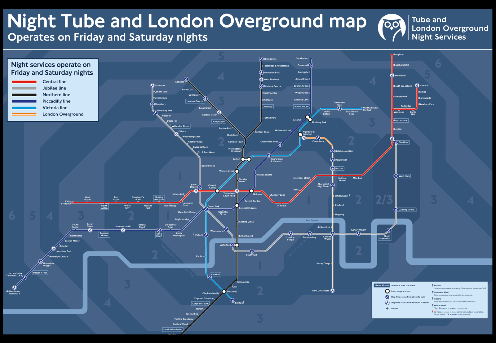 Victoria Line London Tube Map