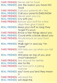 Awesomequotes4u.com: Fake Friends vs Real Friends