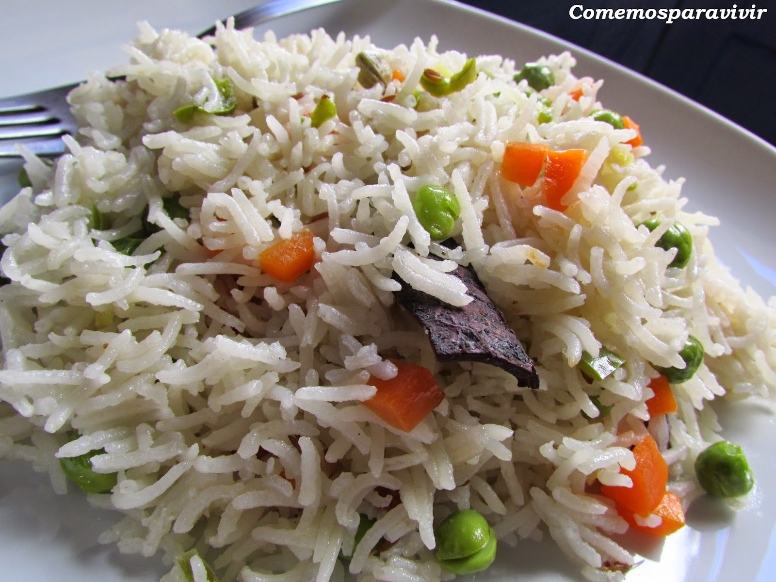 COMEMOS PARA VIVIR PILAF DE ARROZ CON VEGETALES