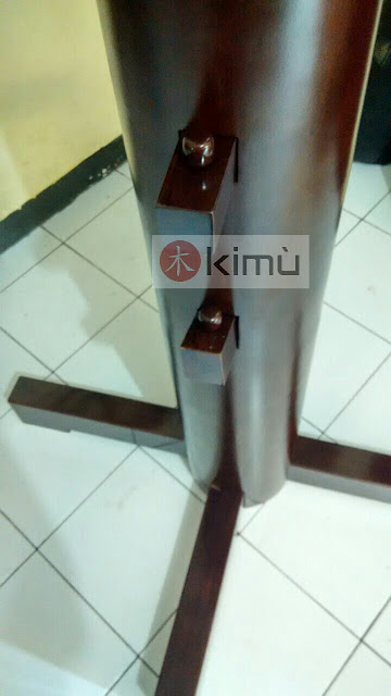 Dark Tortoise Wooden Dummy / Mok Yan Jong / boneka kayu wing chun Dark Tortoise Wooden Dummy / Mok Yan Jong / boneka kayu wing chun