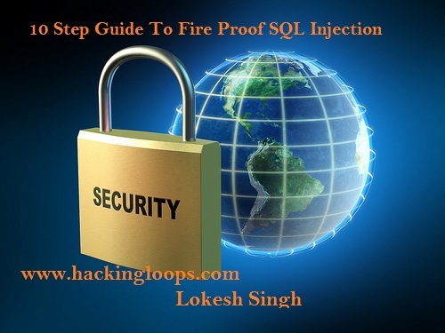 10 step guide to prevent SQL injection