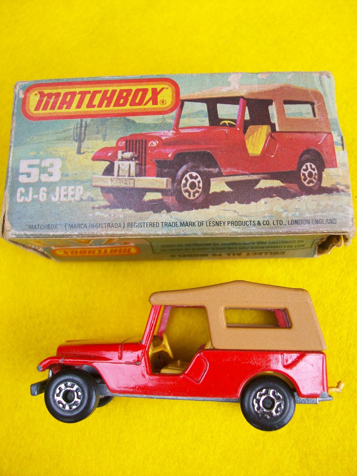 King of Toys: Matchbox vintage Jeep