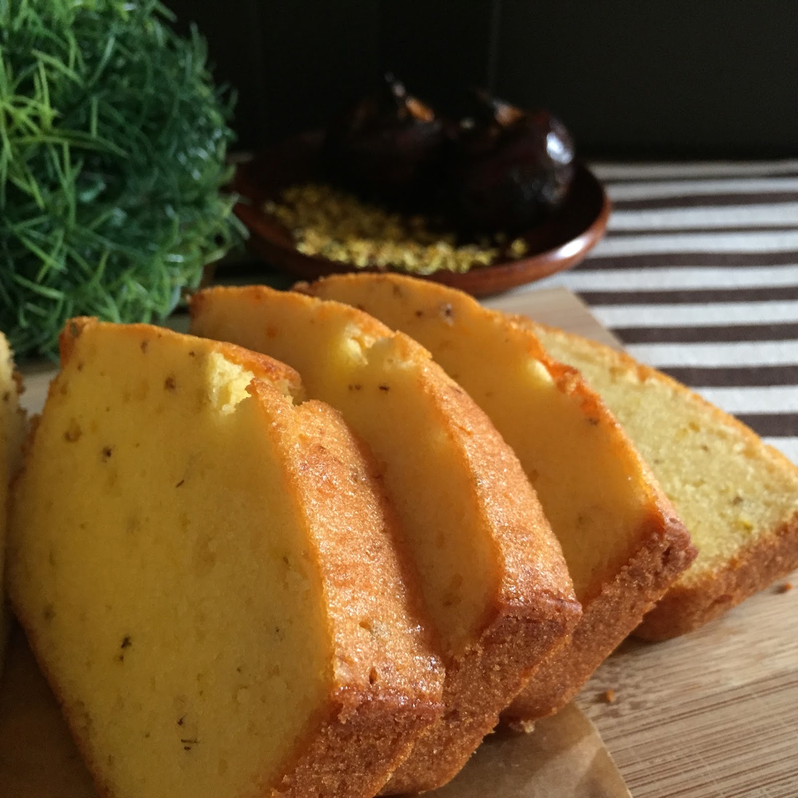 My Mind Patch Osmanthus Water Chestnuts Butter Cake 桂花马蹄牛油蛋糕