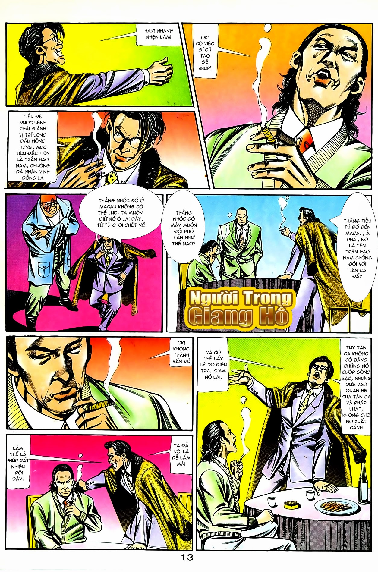 Người Trong Giang Hồ chap 88 - Trang 12