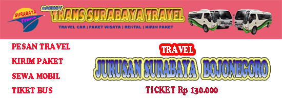 Trans Surabaya Travel | Surabaya Bojonegoro Travel