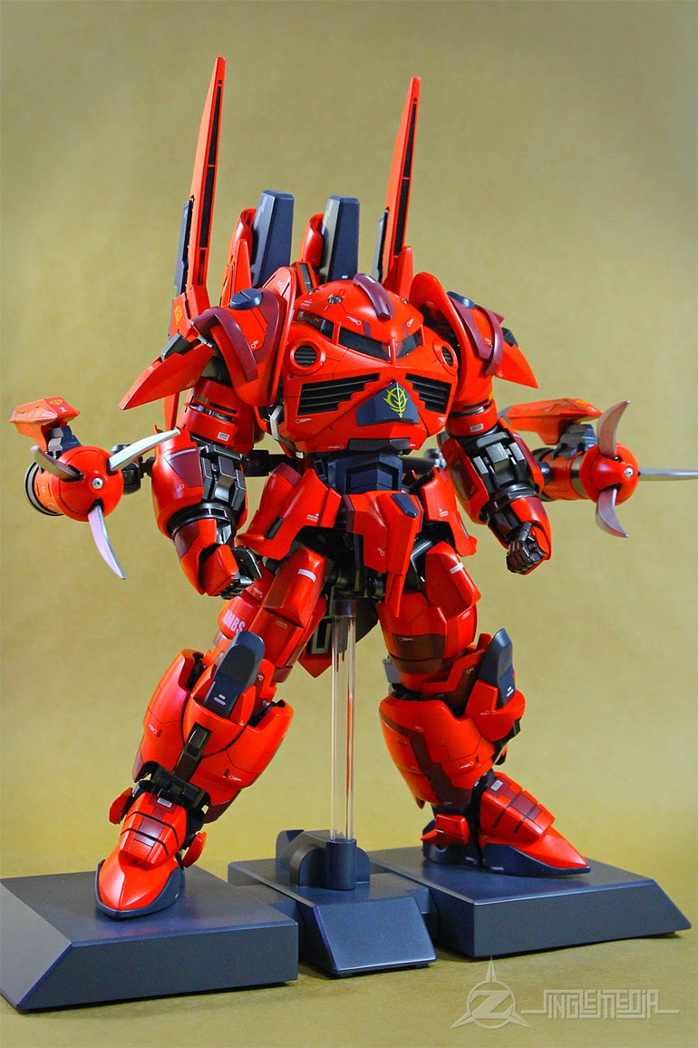 Gundam Guy Mg 1 100 Z Gok Messer Customized Build