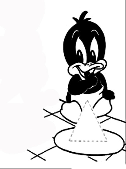 baby daffy coloring pages - photo #28