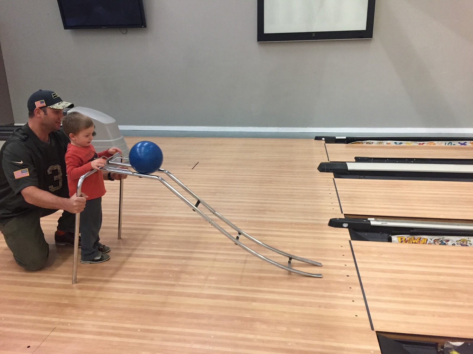 Our Family: Bowling with the Kiddos
