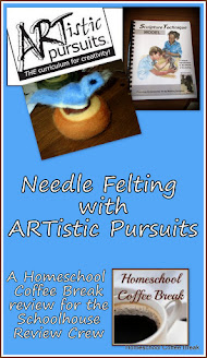 Needle Felting with ARTistic Pursuits (A Schoolhouse Crew Review) on Homeschool Coffee Break @ kympossibleblog.blogspot.com