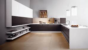 Mẫu thiết kế nội thất nhà bếp hiện đại kiểu Ý với thiết kế đơn giản, sang trọng