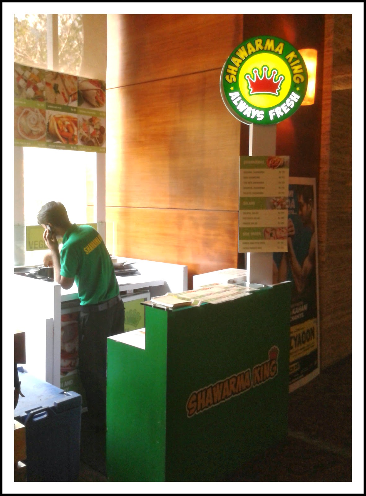 SIDDHANT SHAH _ WORKS SHAWARMA KING Kiosk INOX , Nariman Point...