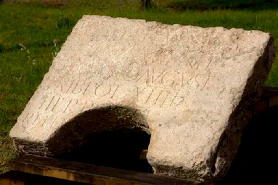 Inscription dedicated to Hadrian found in Jerusalem