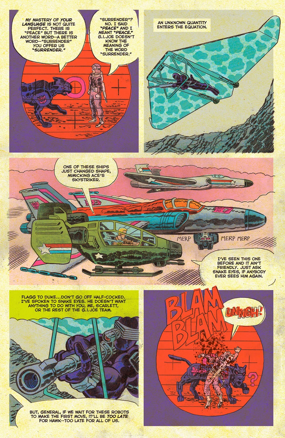 Transformers vs. G.I. Joe chapter 1 page 9