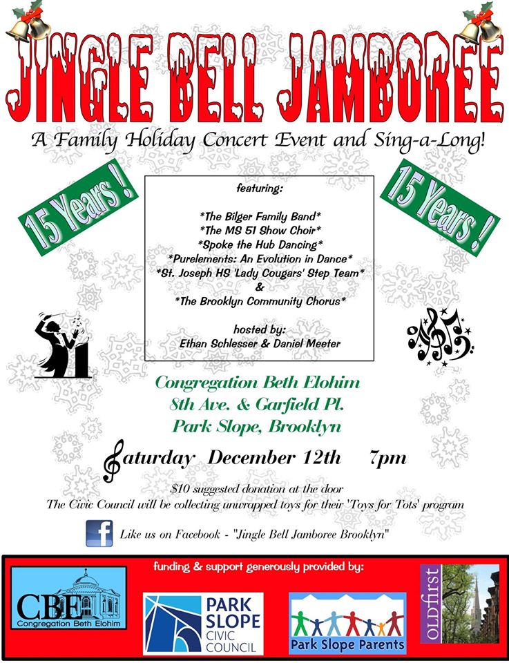 All About Fifth Jingle Bell Jamboree Family Concert All About Fifth Jingle Bell Jamboree Family Concert