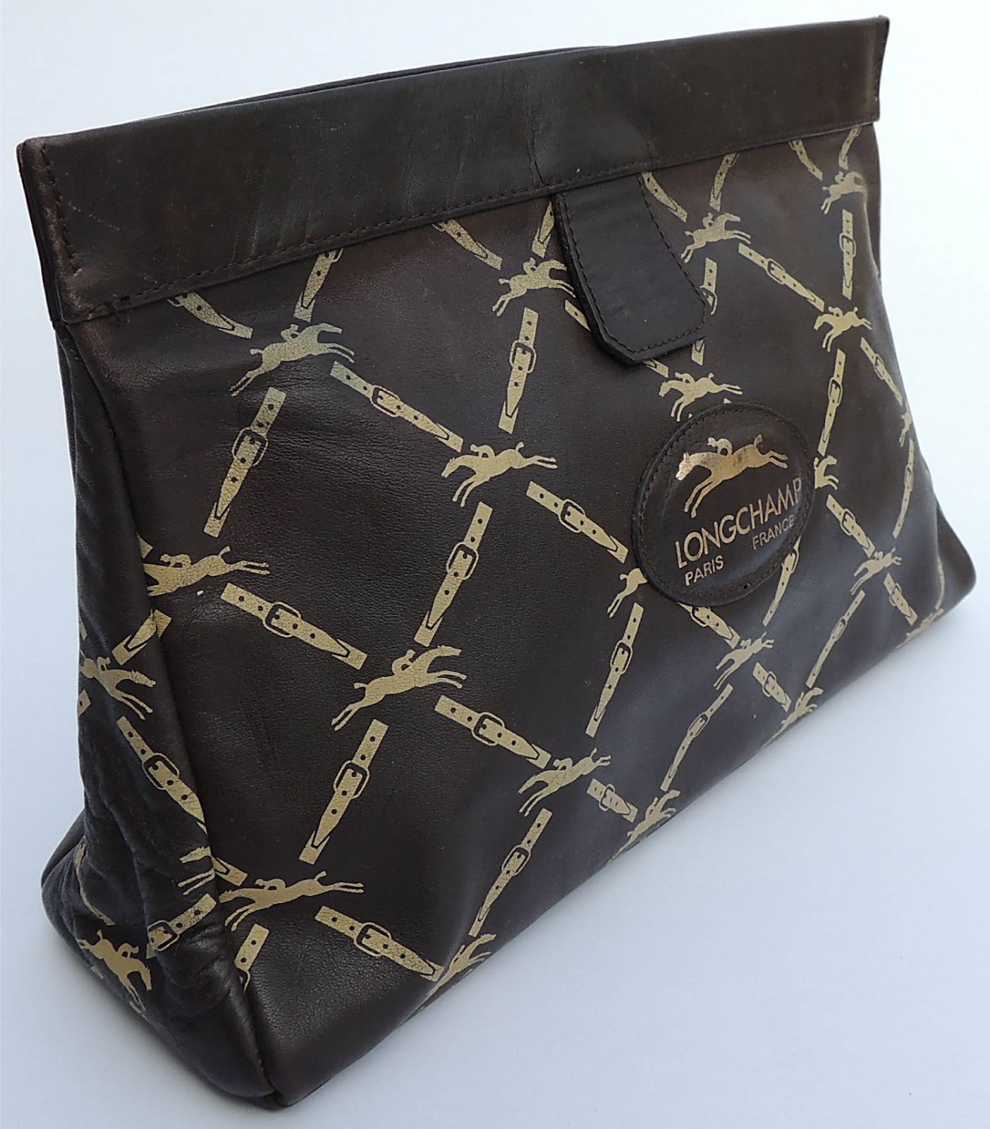 Janji Laku: Vintage LONGCHAMP Large Clutch