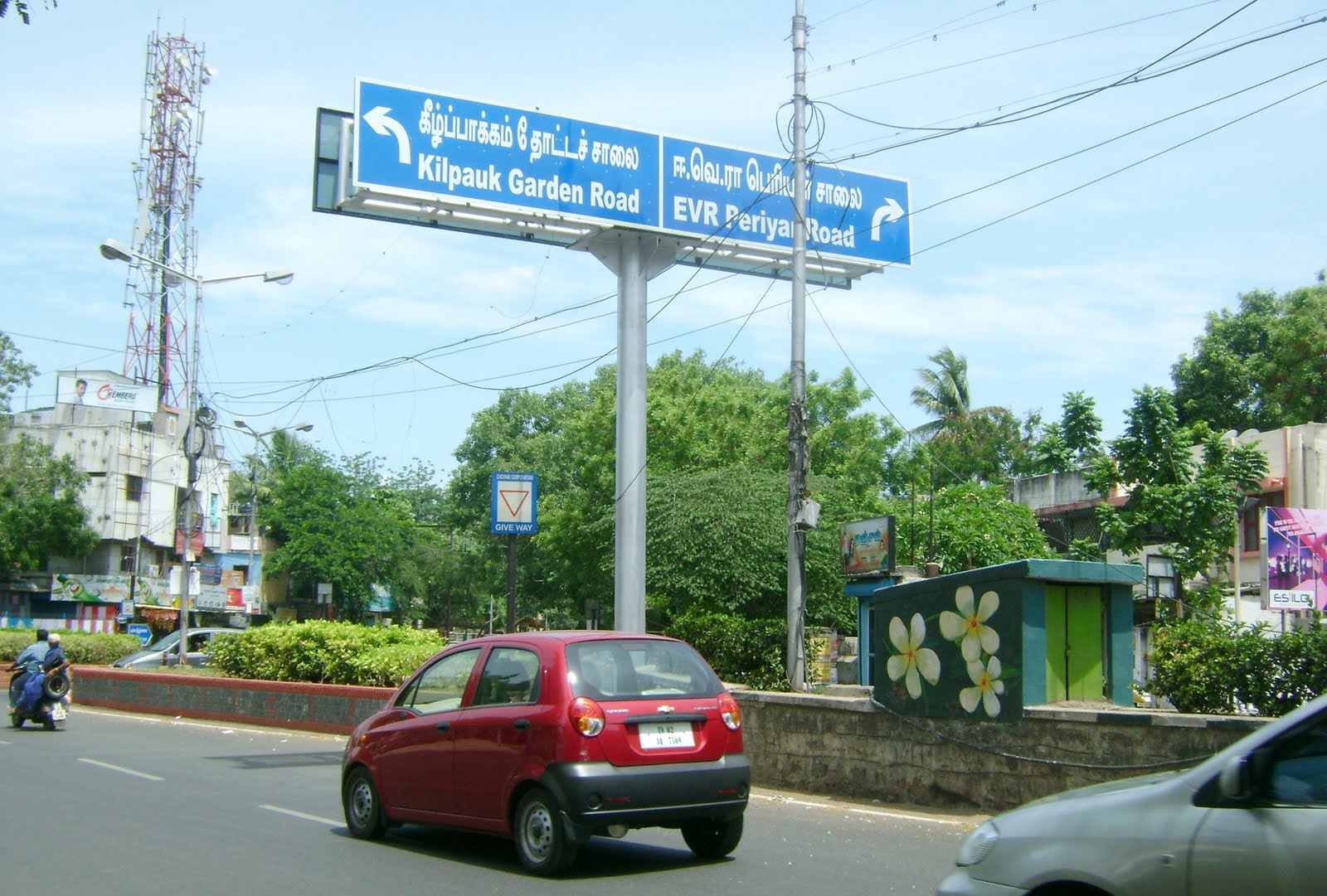Anna Nagar Daily New Road Name Boards For Shenoy Nagar
