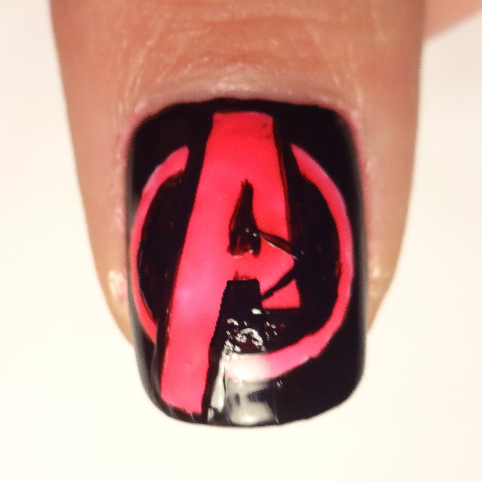 Avengers Nail Art